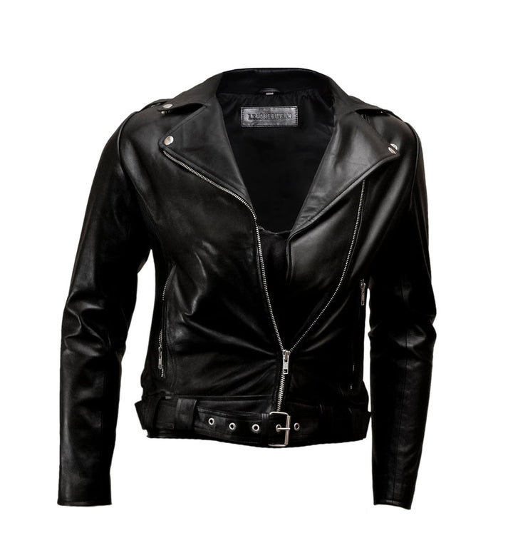1950s Biker leather jacket mens