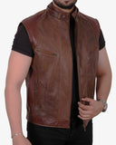 Reeves vintage Leather Vest