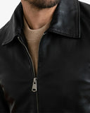 Premium Black Leather Jacket