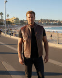 Reeves vintage Leather Vest