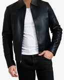 Men’s Black Leather Jacket