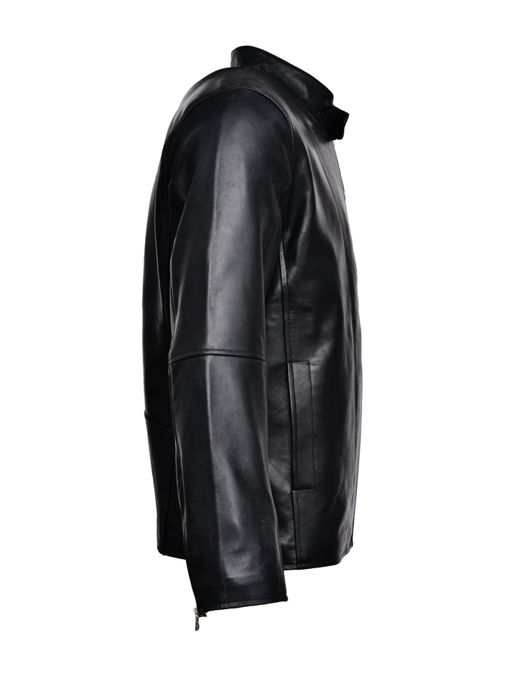 Black Leather Jacket Men Online