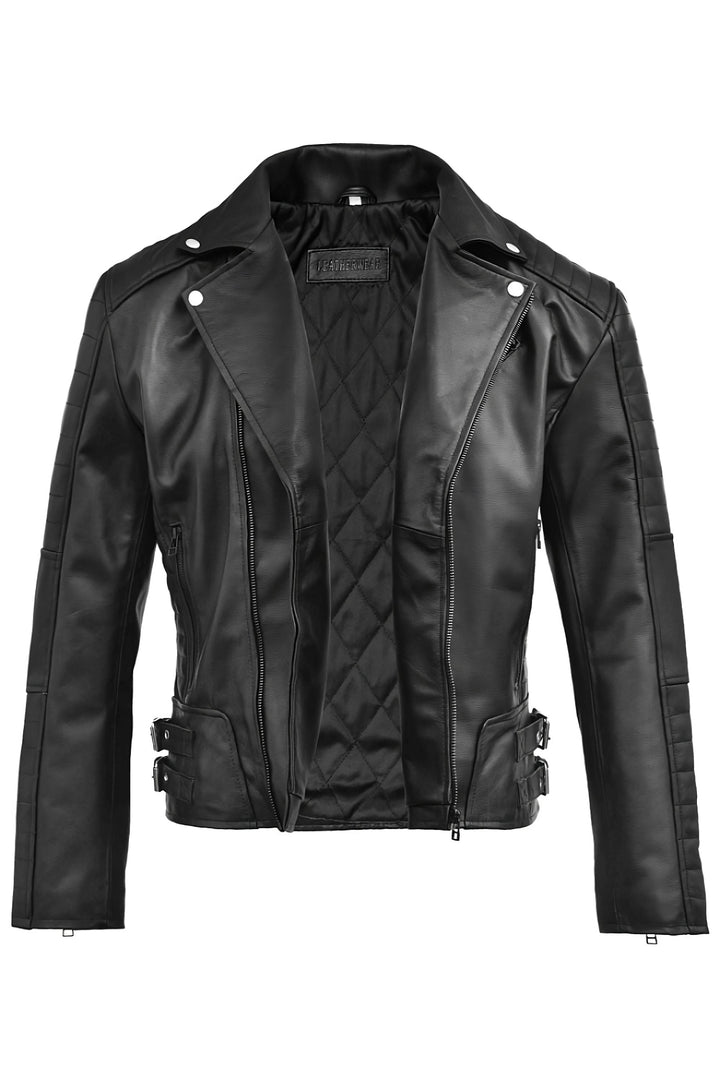 Ben Stone Biker Leather Jacket