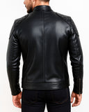 Black Leather Biker Jacket