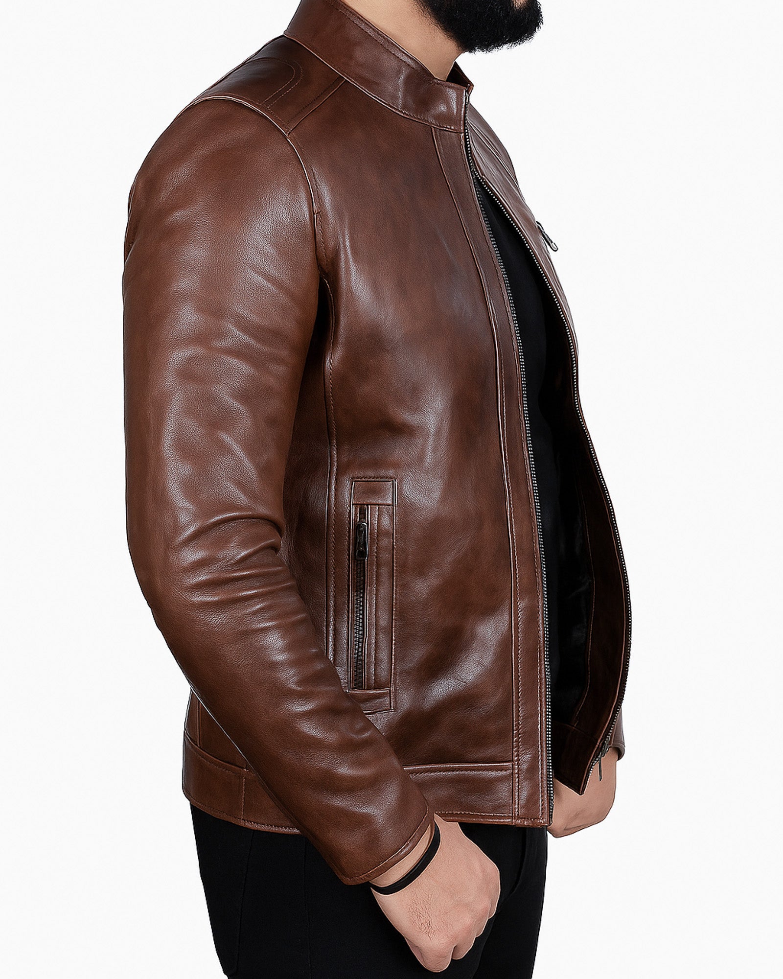 Brown Leather Jacket