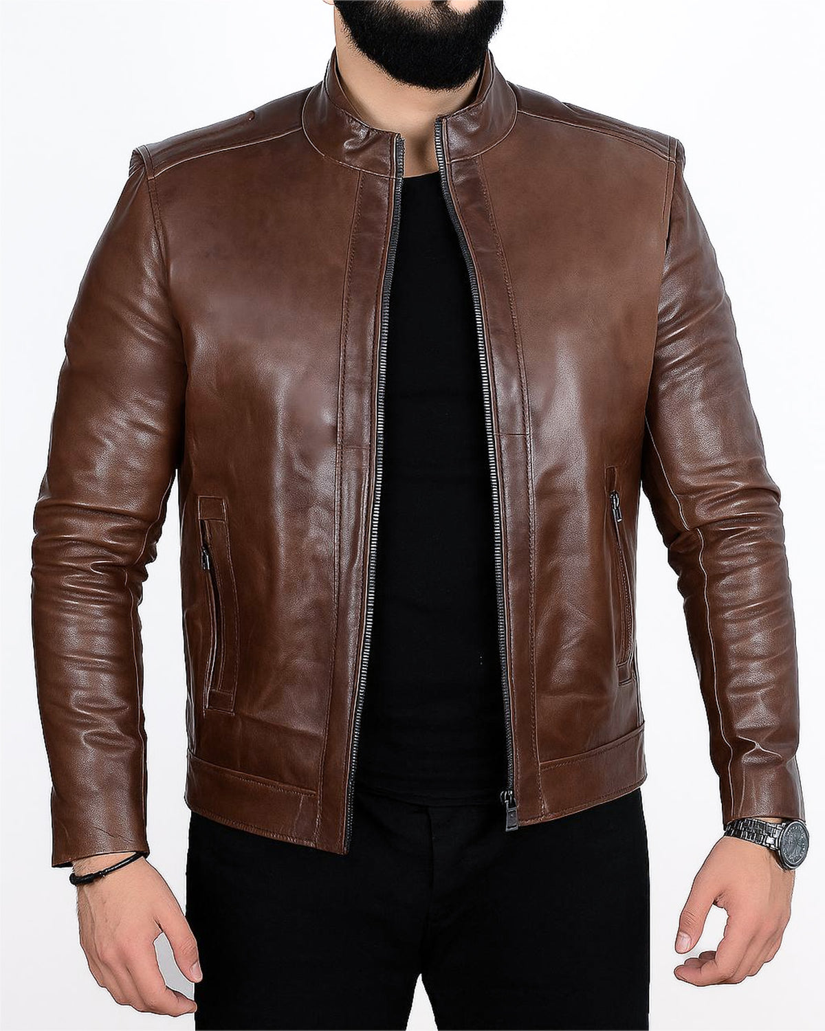 Brown Leather Jacket