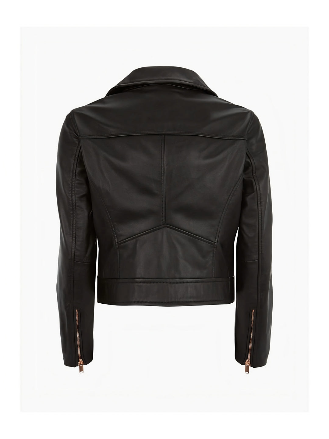 Classic Women Biker Leather Jacket