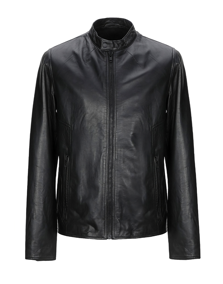 Dean Lewis Bomber Leather Jacket