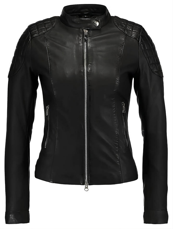 Kardashians Leather Bomber Jacket