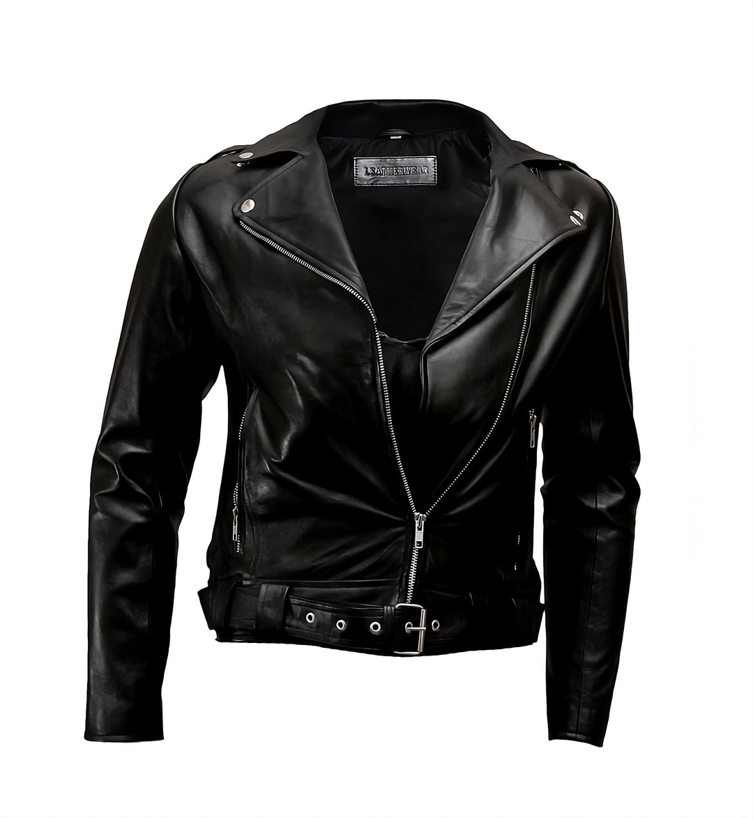 Marlon Brando Biker Leather Jacket