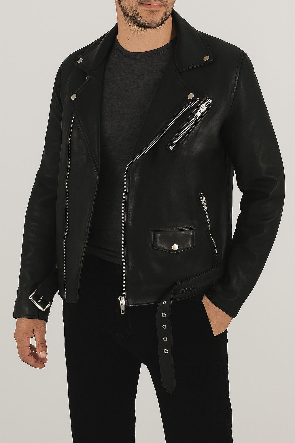 Perfecto Jacket in Genuine Leather For Men