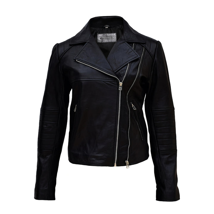 Punk Rock Leather Biker Jacket