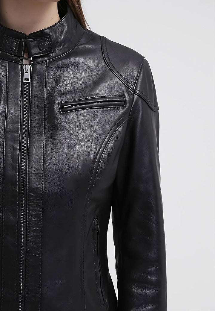 Rave Ready Leather Jacket