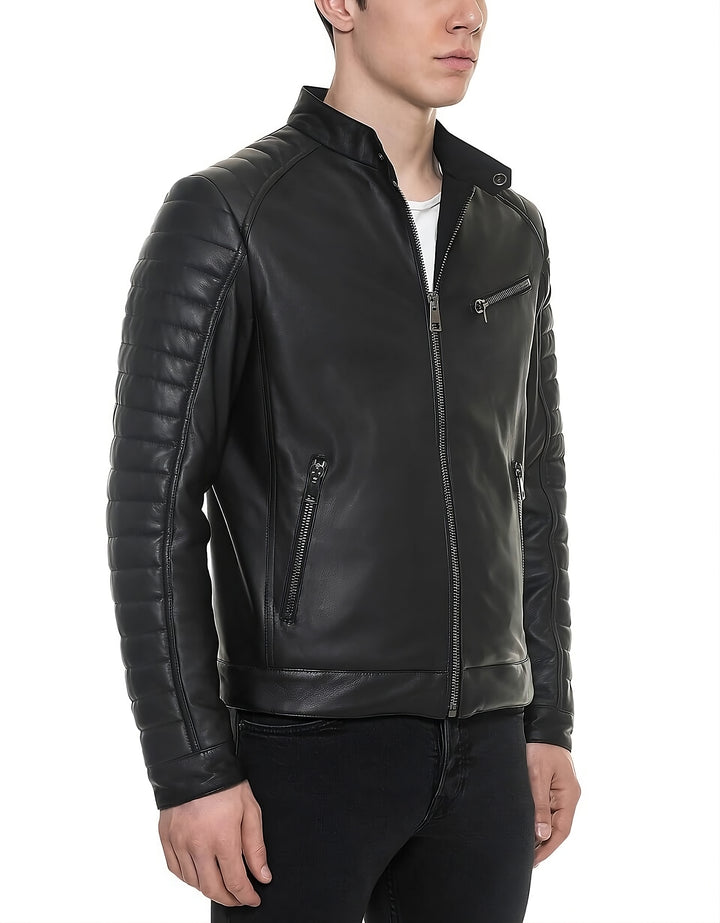 Soft Winter Leather Jacket for Men