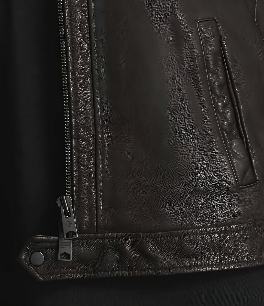 Street-Ready Lambskin Leather Jacket