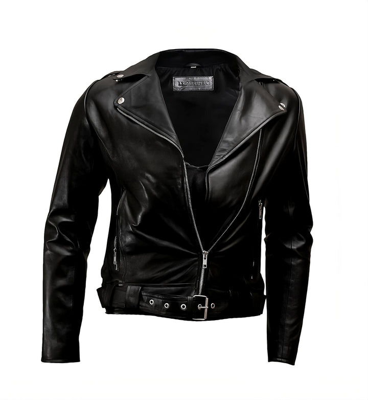 Terminator Biker Leather Jacket