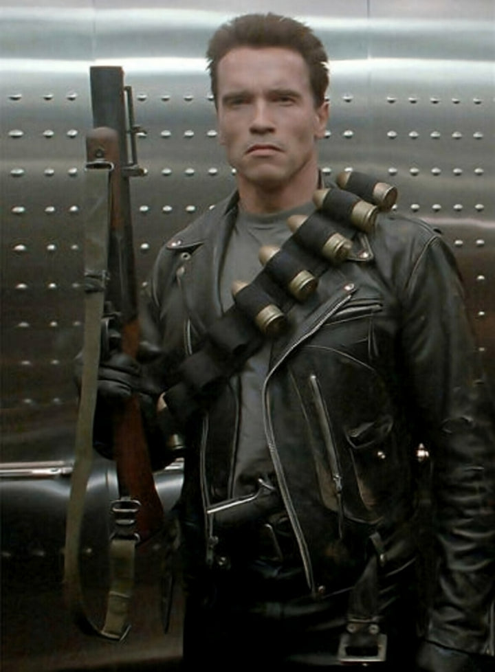 Terminator Biker Leather Jacket