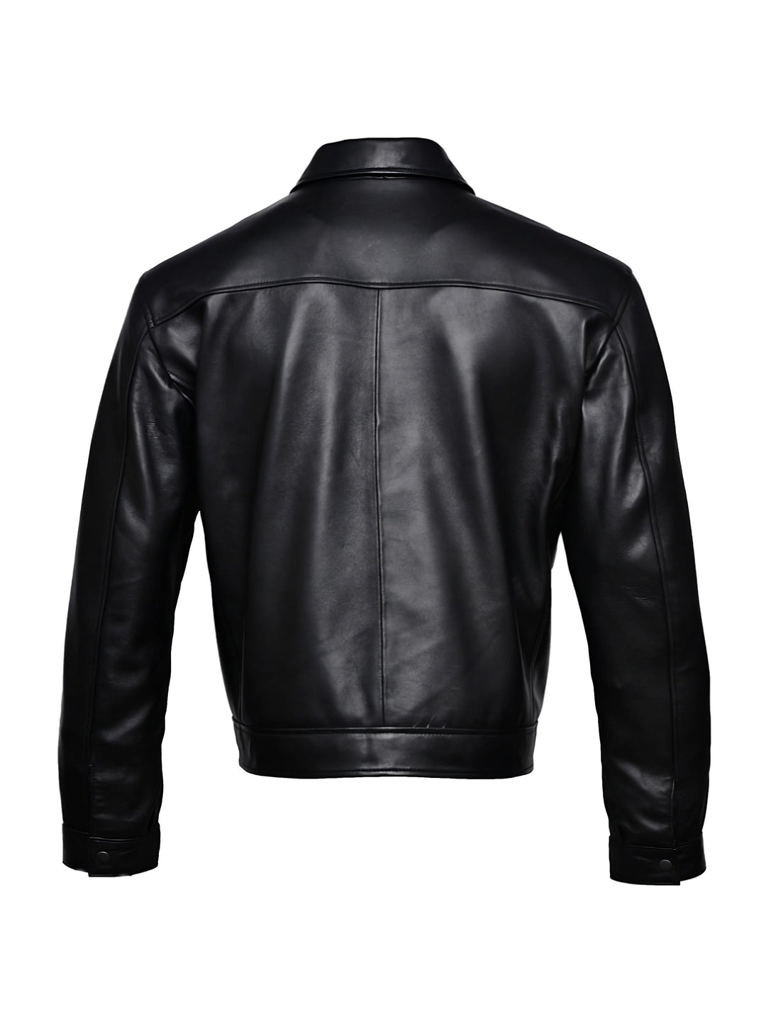 Tim Rogers Casual Leather Bomber Jacket