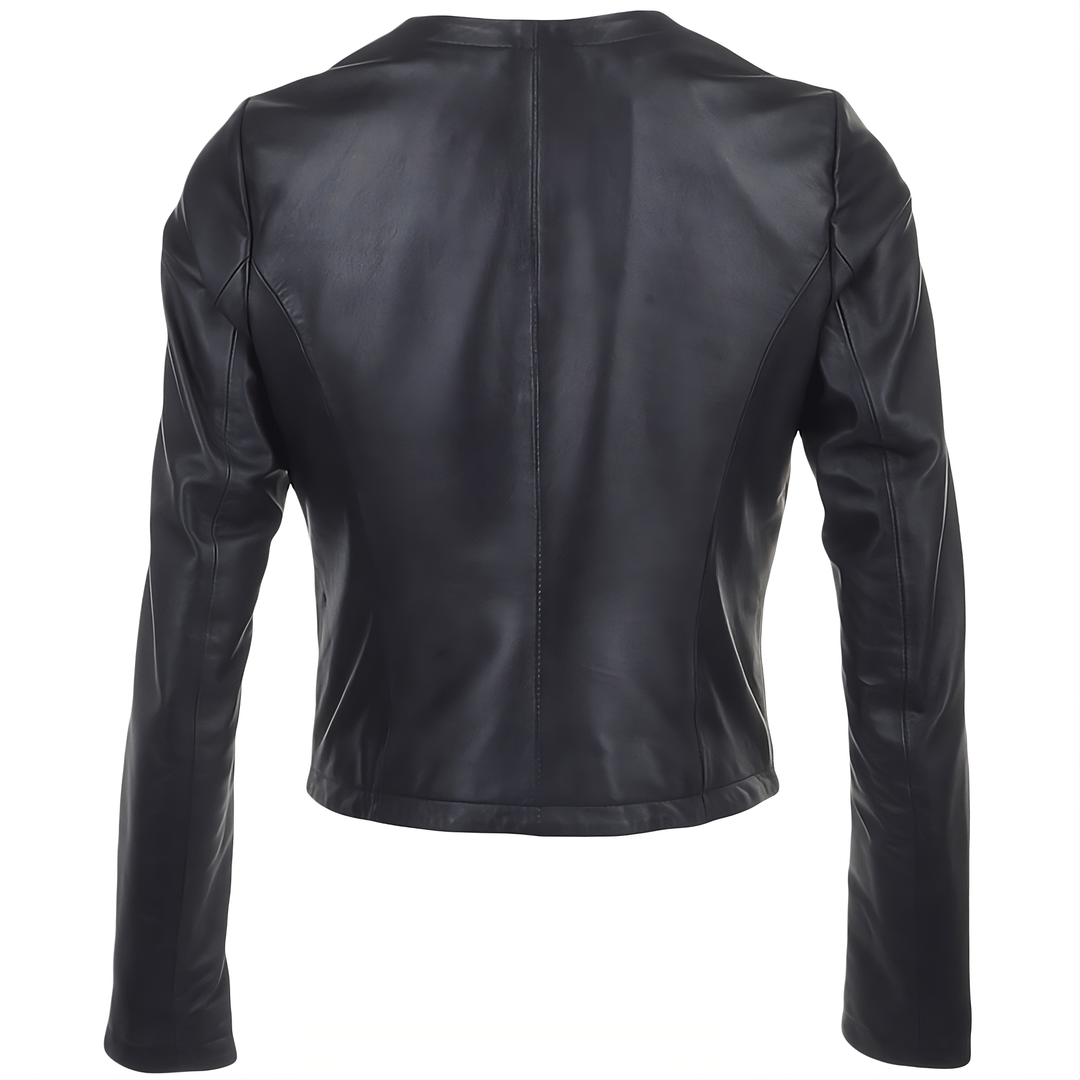 Urban Sleek Casual Leather Jacket