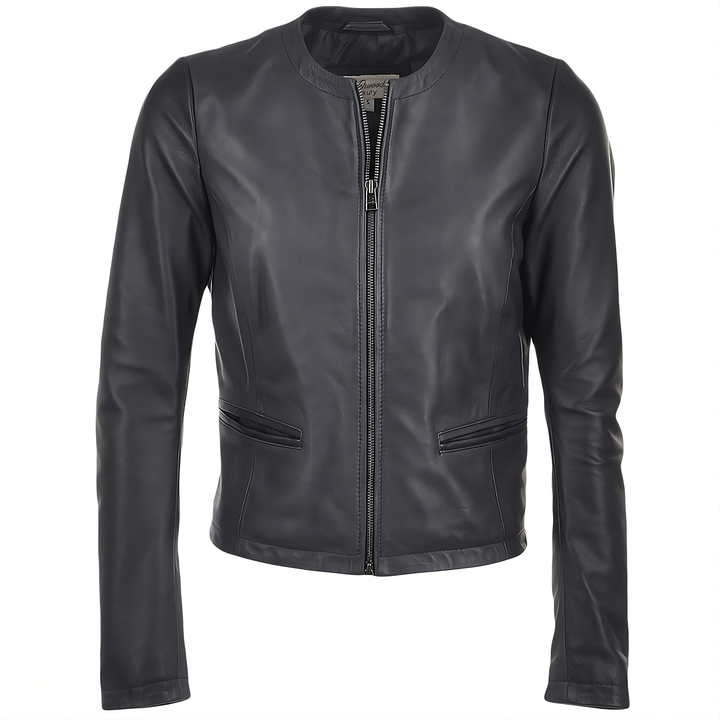 Urban Sleek Casual Leather Jacket