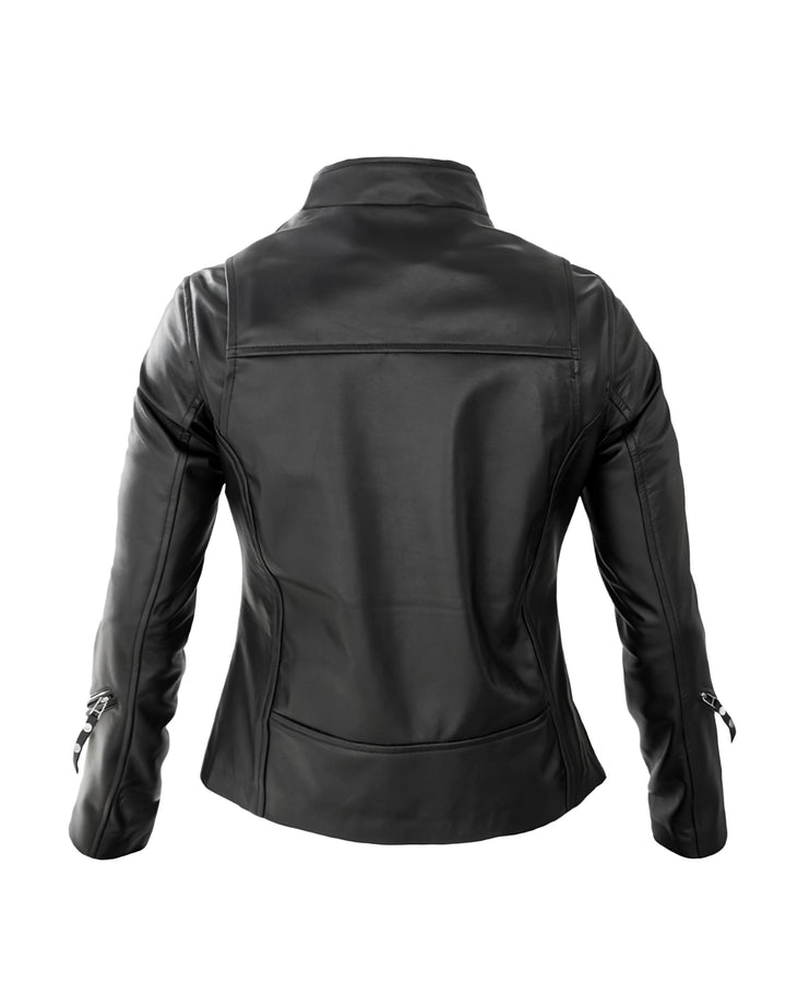 Women’s Fashion Biker Leather Jacket