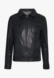 Leather Bomber Jacket