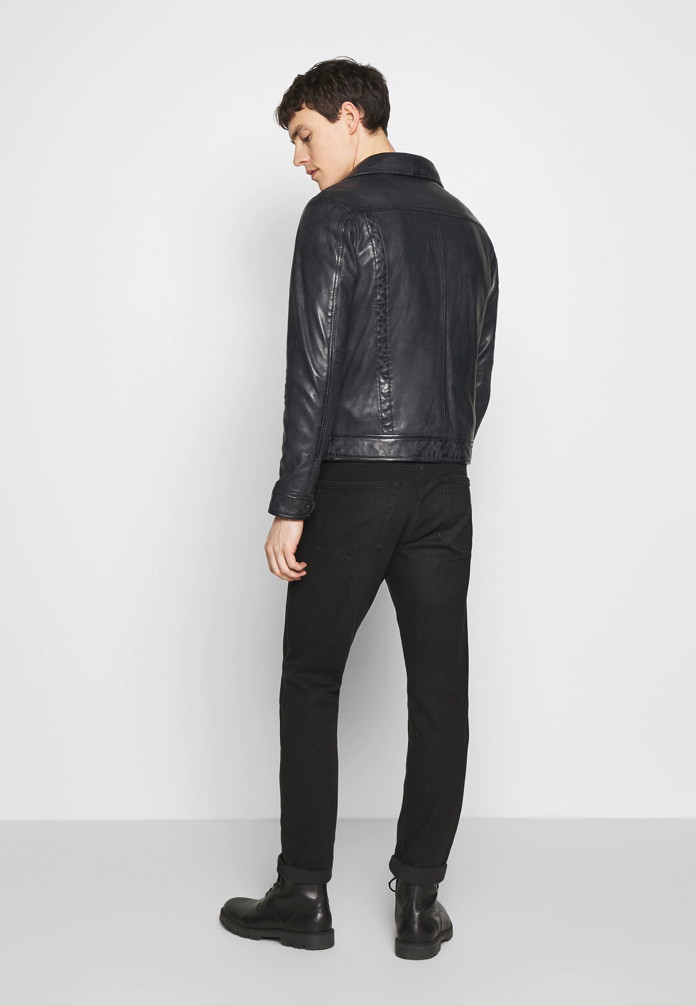 Leather Bomber Jacket Online