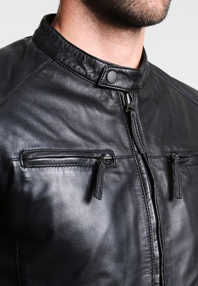 Leather Black Jacket Online