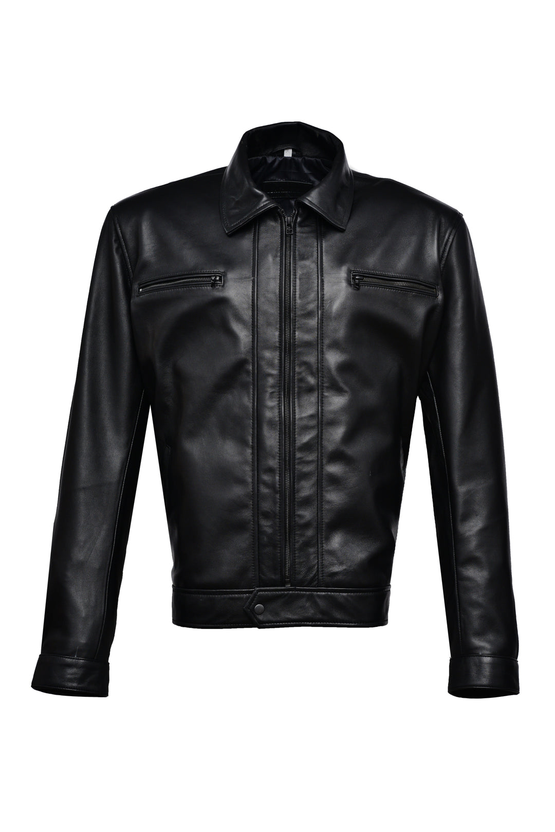 Tim Rogers Casual Leather Bomber Jacket Online