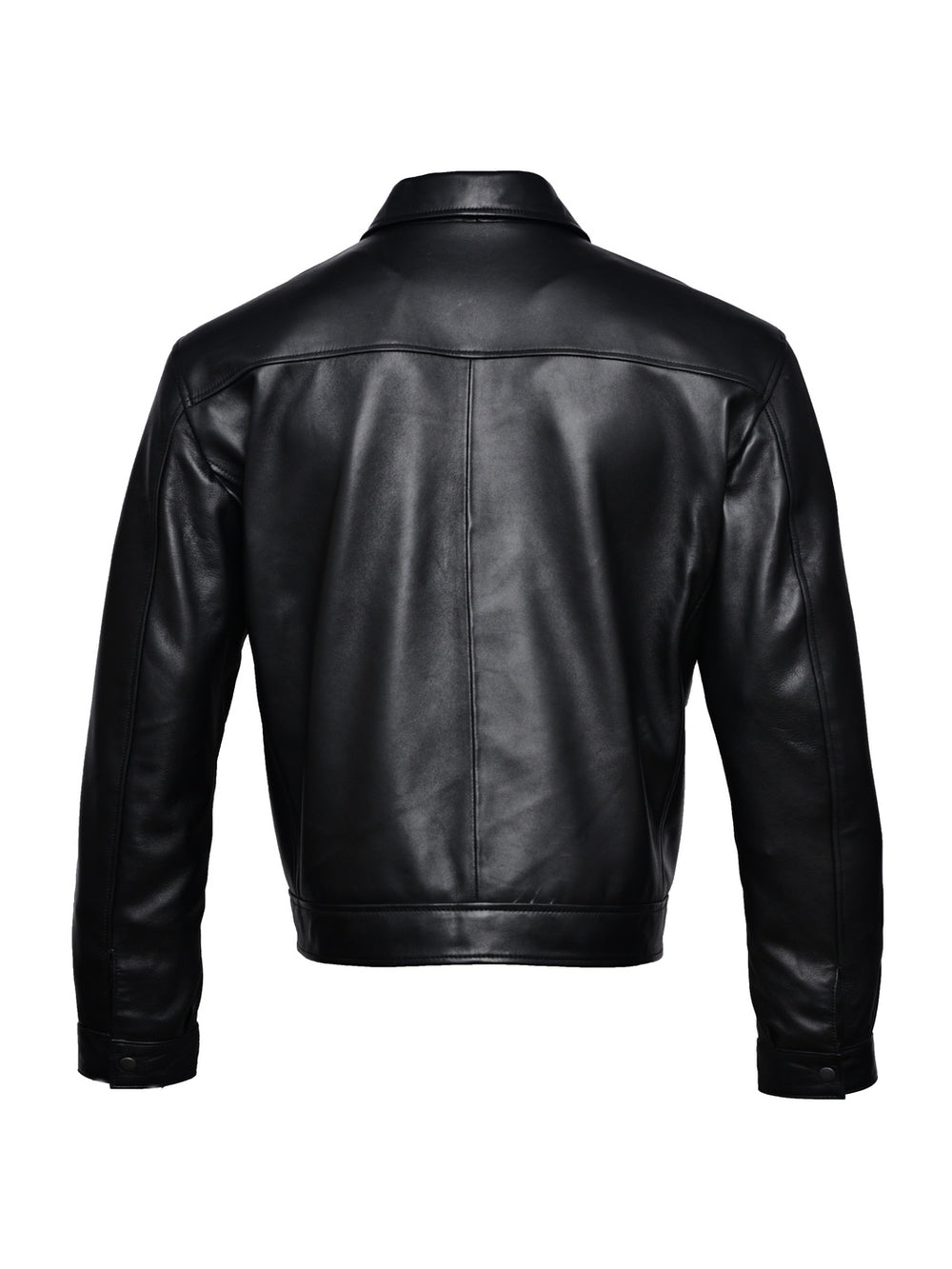Tim Rogers Casual Leather Bomber Jacket In Australia