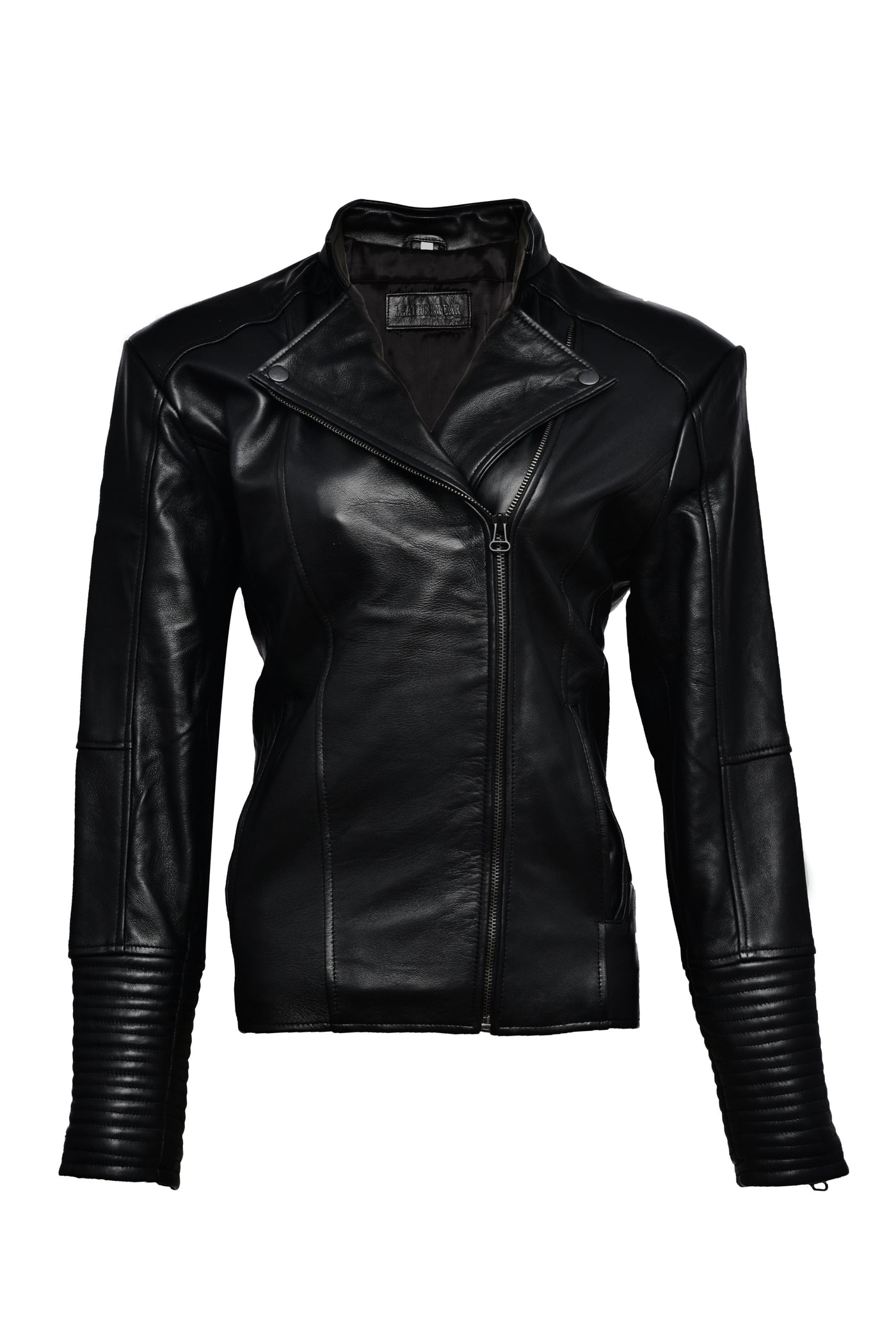 Female Black Leather Jacket