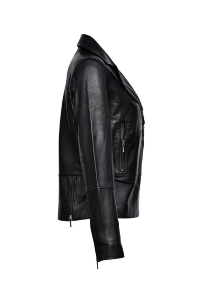 Shop Black Biker Leather Jacket