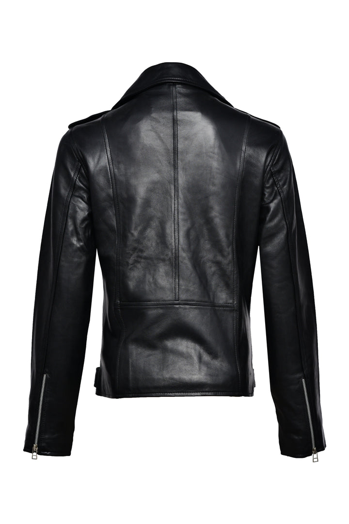 Shop Black Biker Leather Jacket