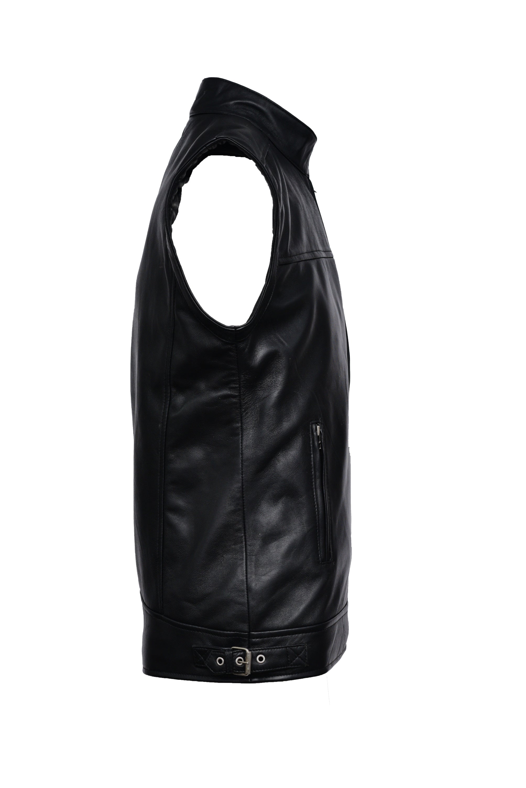 Online Mens Leather Vest