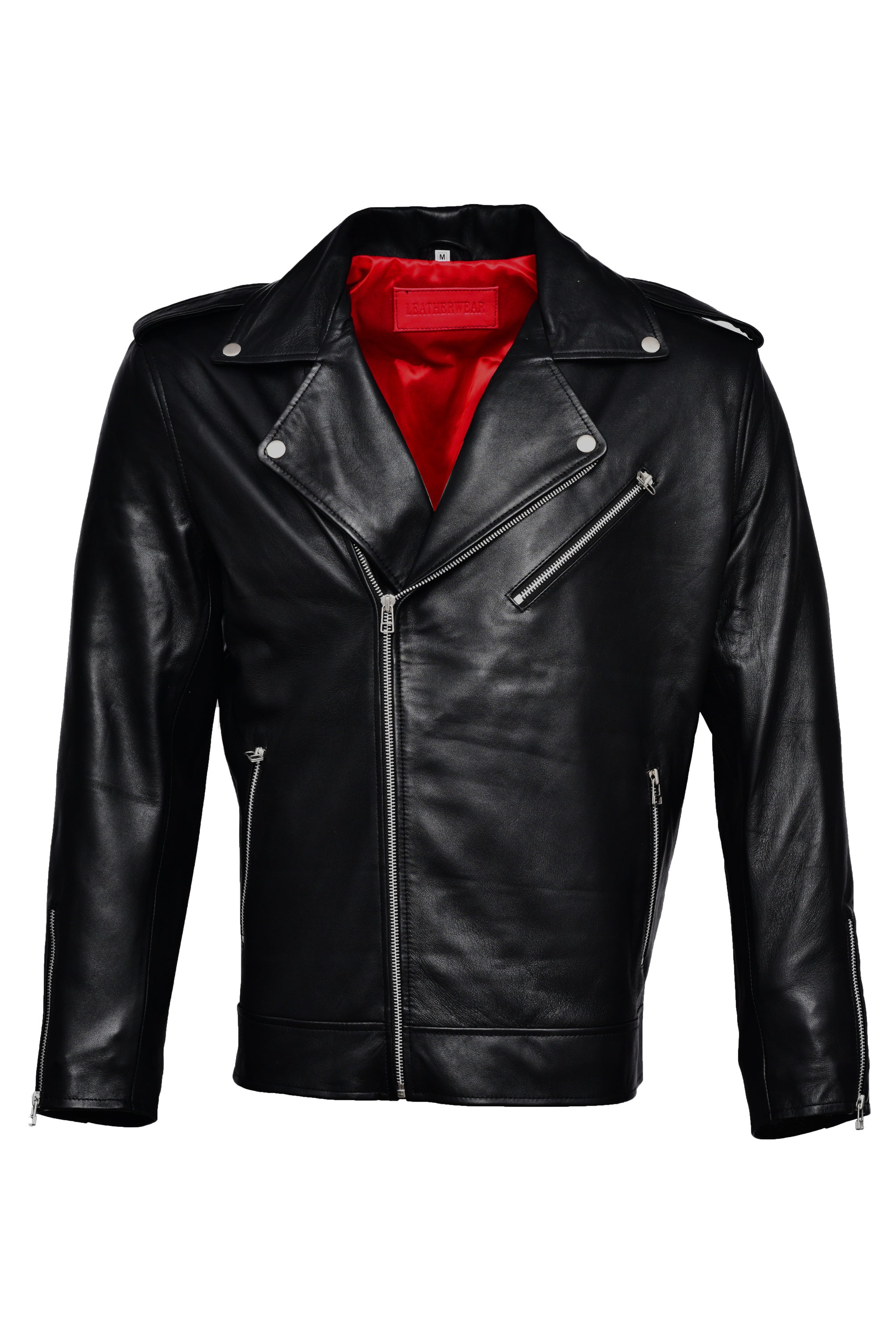 Rebel Cowhide Leather Biker Jacket | Men | Cowhide | Leatherwear