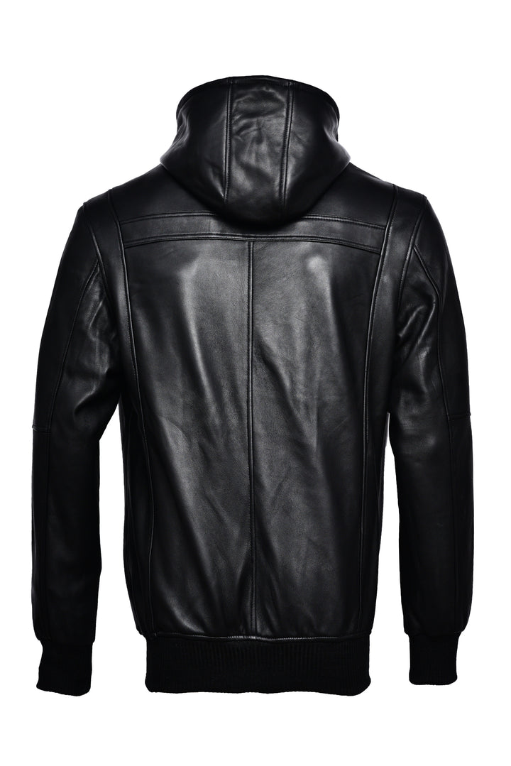 Dreamy Leather Jacket Hoodie | Leatherwear