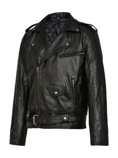 Jacob Elordi Motorcycle Black Leather Jacket | LEATHERWEAR