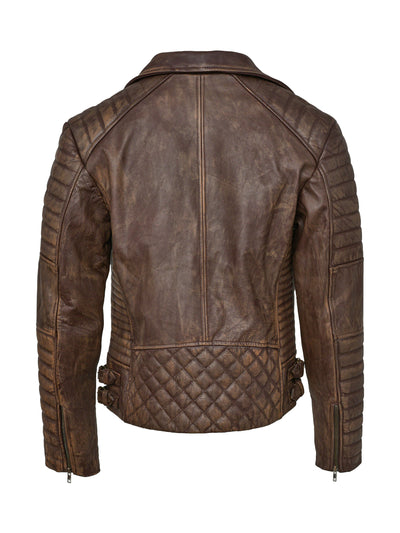Brown Leather Jacket For Men