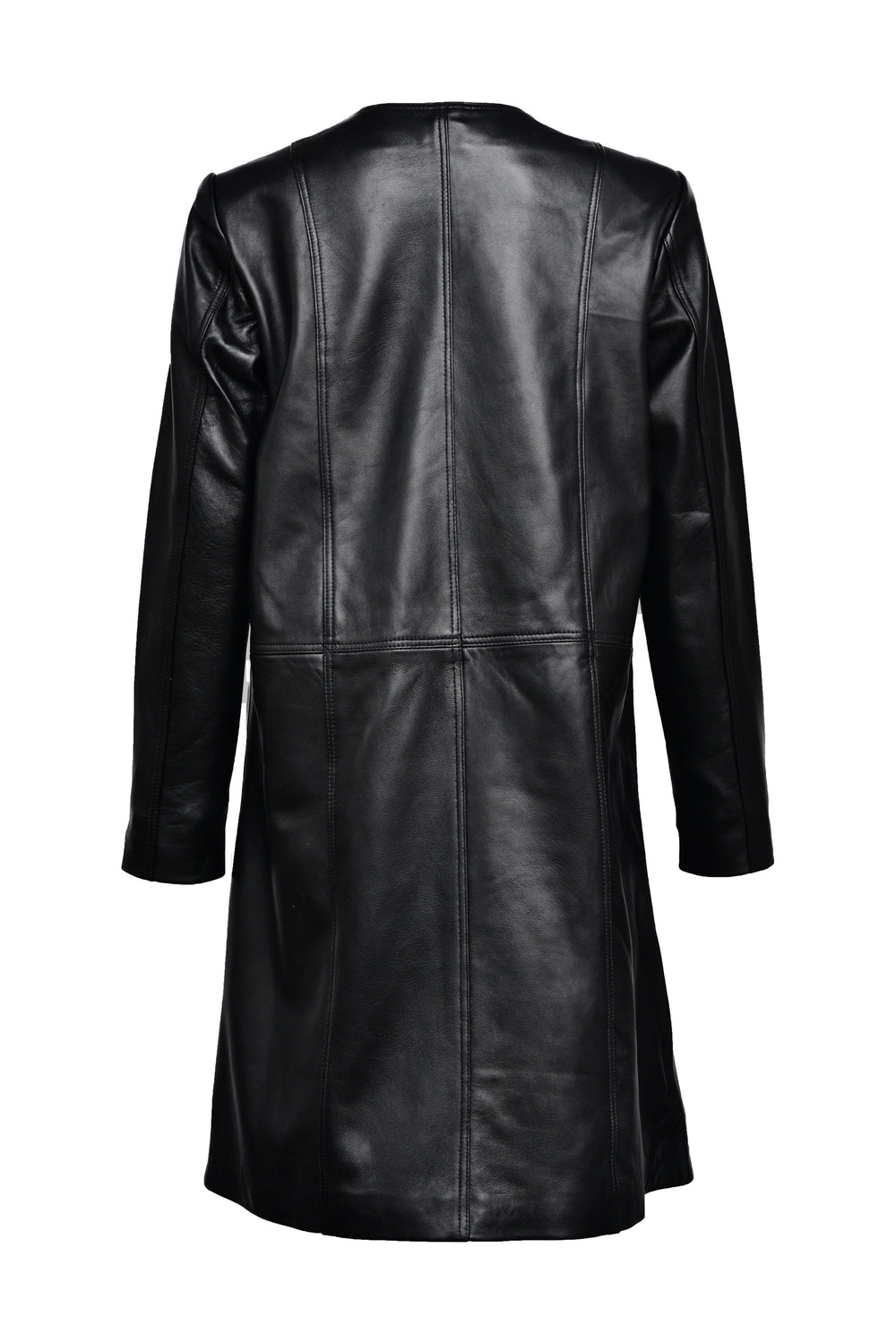 Long Leather Coat Online