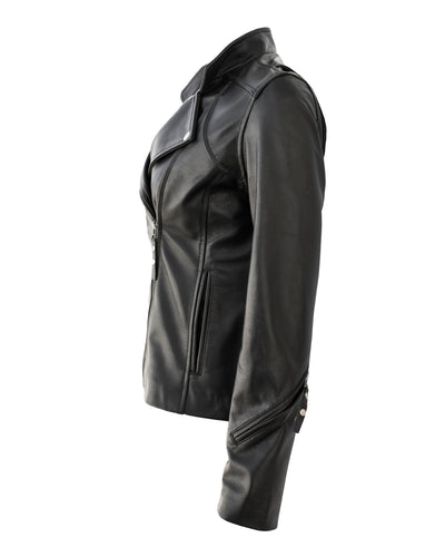 Black Biker Leather Jacket Online
