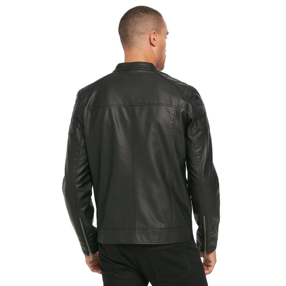 Leather Biker Jacket For Men